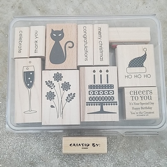 Stampin Up Holiday & Celebration Stamps - Picture 1 of 3
